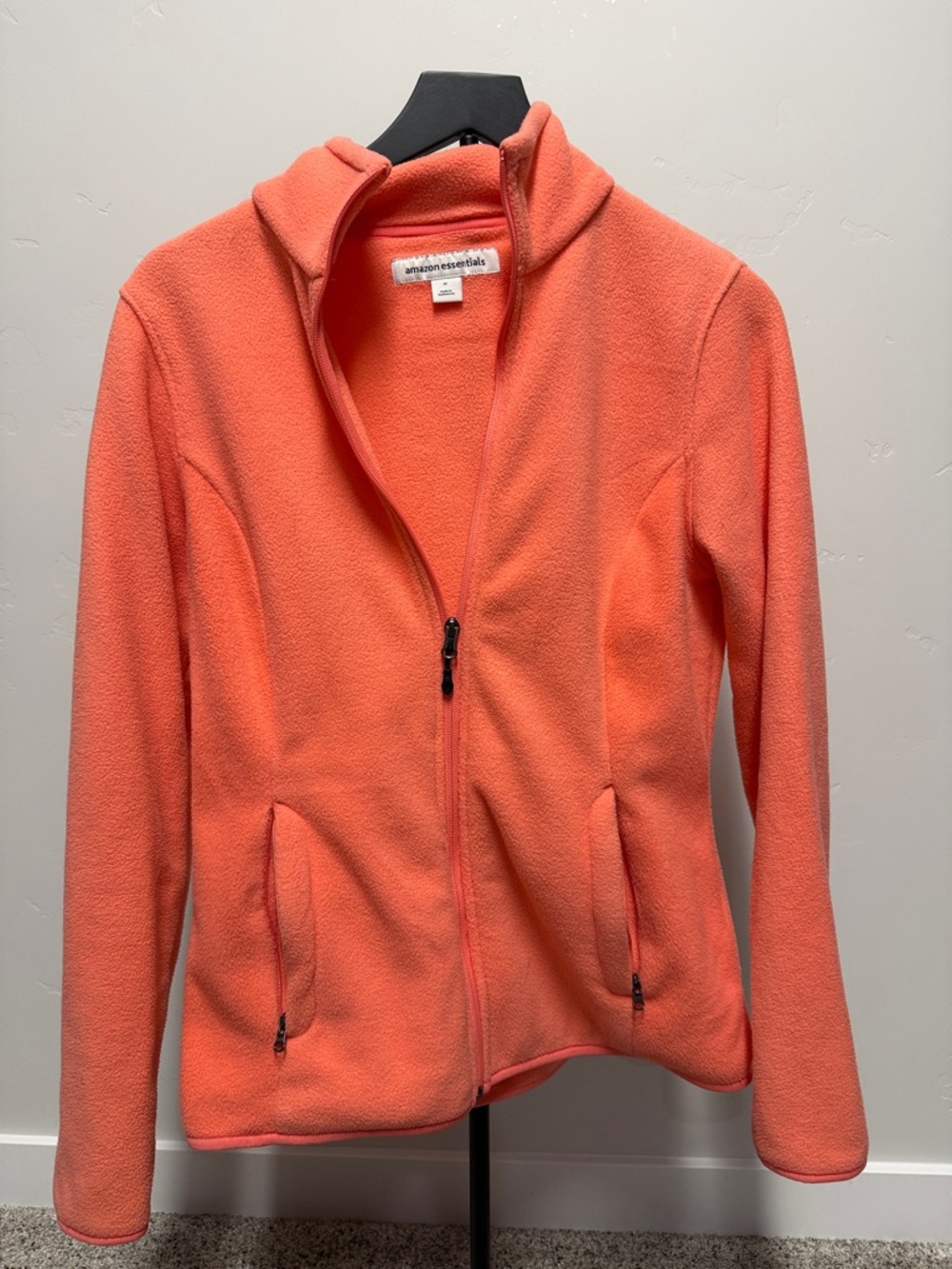 Amazon Essentials Coral Zip-Up Fleece Jacket